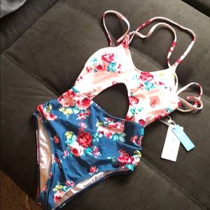 Bathing suit, one piece. New with tags